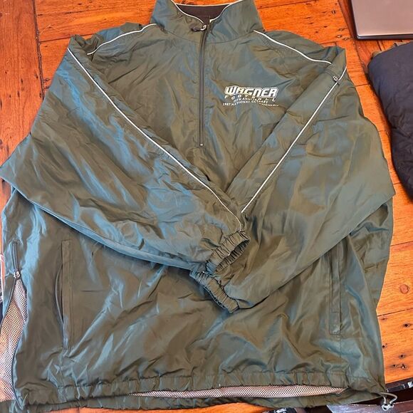 Wagner Men's Green Windbreaker Jacket - Picture 1 of 2